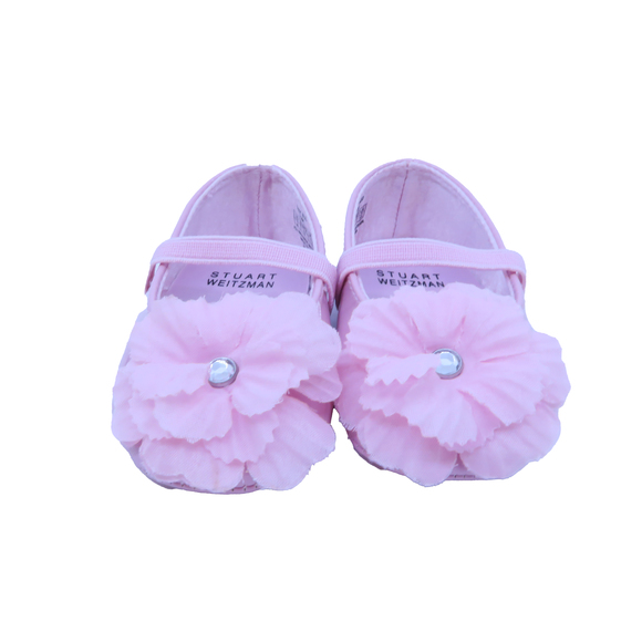 Stuart Weitzman Girls Pink Booties size: 2 Infant - Picture 3 of 3